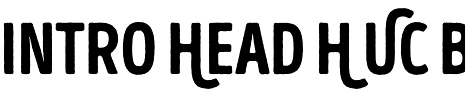 Intro Head H UC Base Font Download Free
